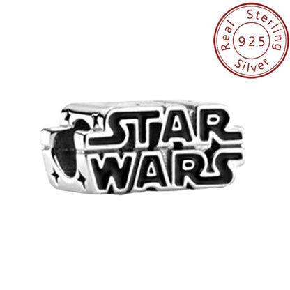 HOT Toys Stars Warsries Mandalorian Helmet 925 Sterling Silver Charms Beads Fits Original Pandora bracelet DIY Jewelry Hot Gift